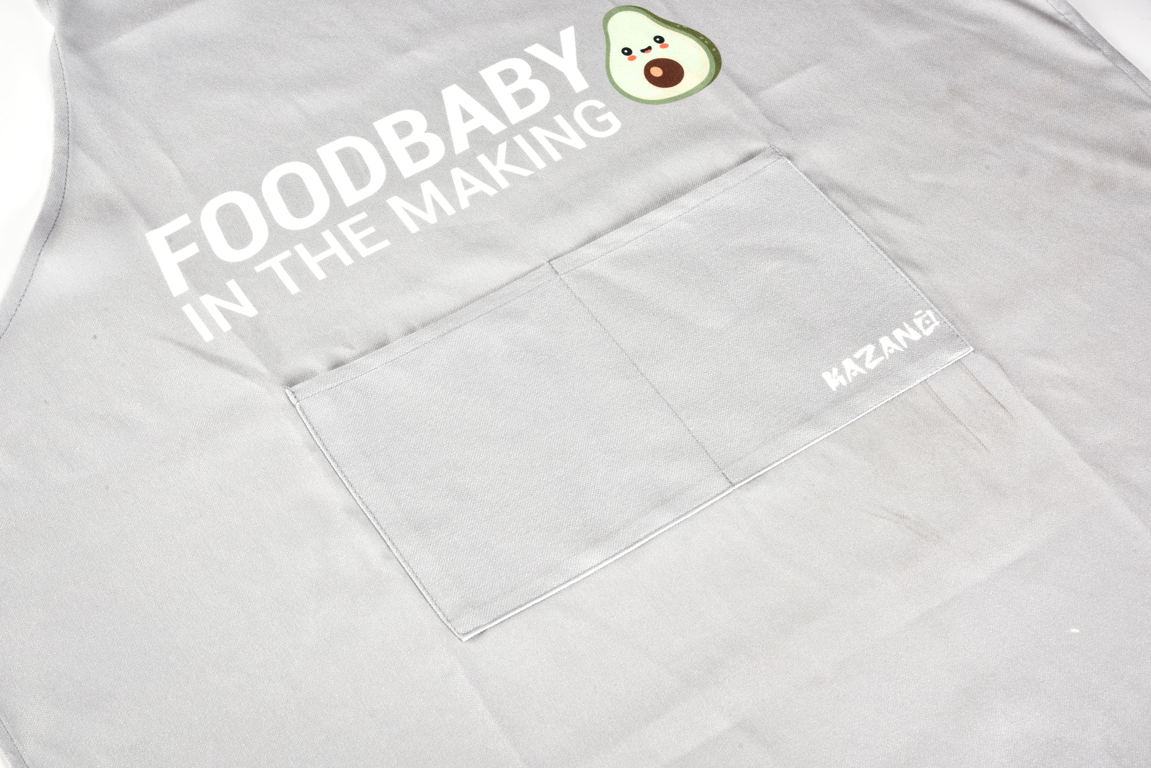 Kazano Küchenschürze Grau