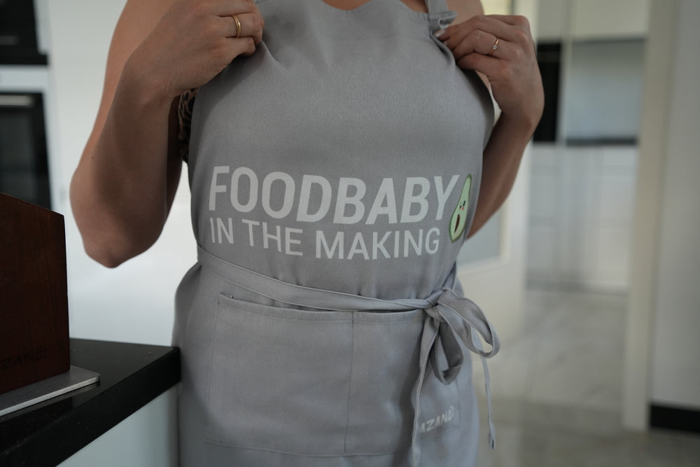 Kazano Küchenschürze Grau