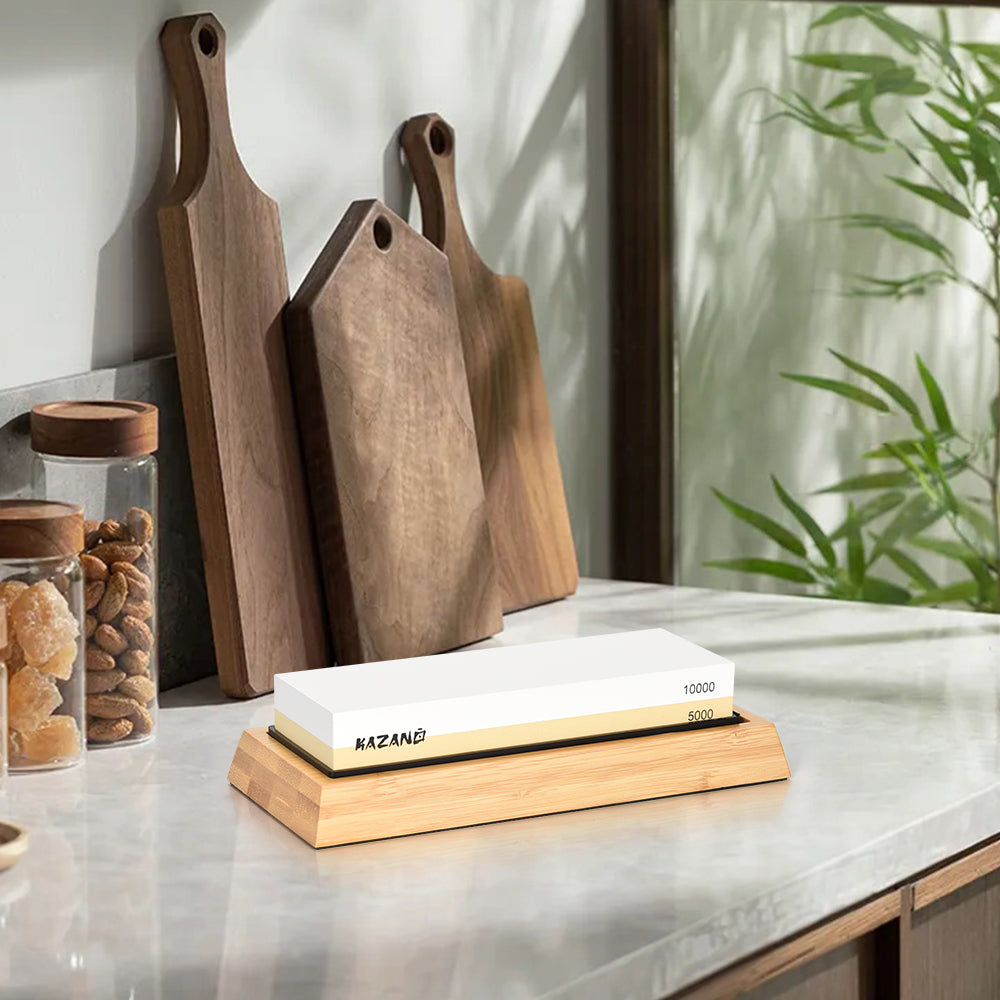 Kazano Wetzstein – Machen Sie Ihre Messer wieder rasiermesserscharf